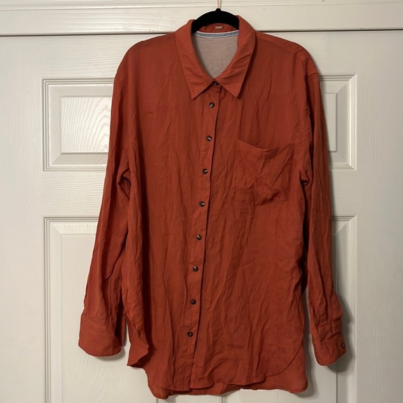 Free People Tops - Long sleeve button up top